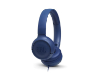 JBL T500 Niebieskie - 452101 - zdjęcie 4